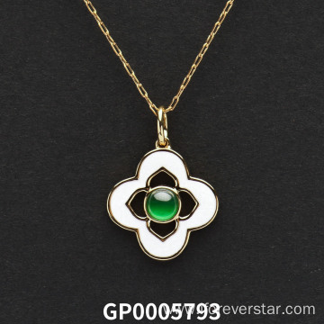 Wedding Green Jadeite Pendant